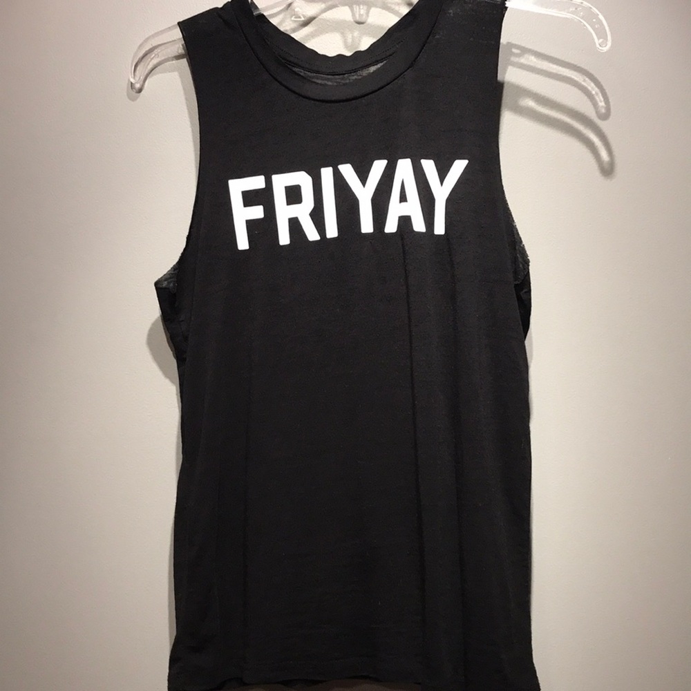 friyay muscle tee